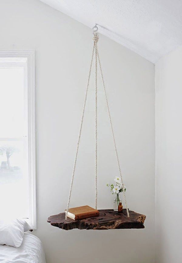 Hanging Bookshelf Or Side Table